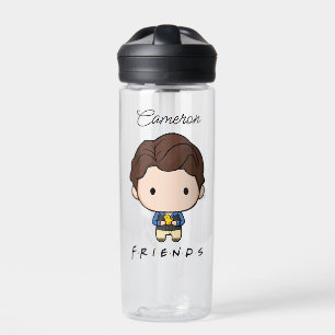 FRIENDS™ Chandler Chibi Jouw namen toevoegen Waterfles