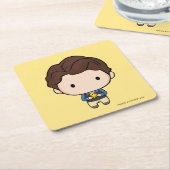 FRIENDS™ | Chandler Chibi Kartonnen Onderzetters (Schuin)