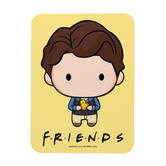 FRIENDS™ | Chandler Chibi Magneet (Verticaal)
