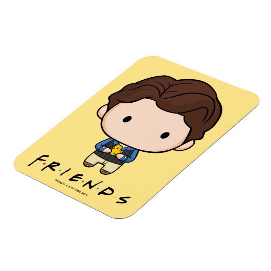 FRIENDS™ | Chandler Chibi Magneet (Linkerzijde)