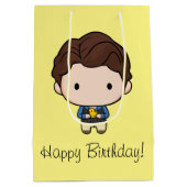 FRIENDS™ | Chandler Chibi Medium Cadeauzakje (Achterkant)