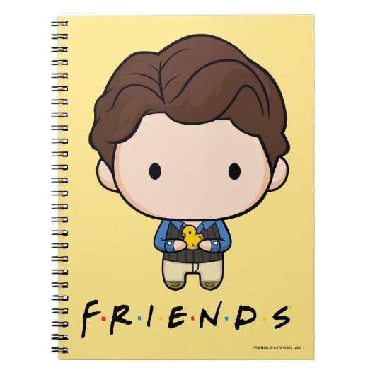 FRIENDS™ | Chandler Chibi Notitieboek (Voorkant)