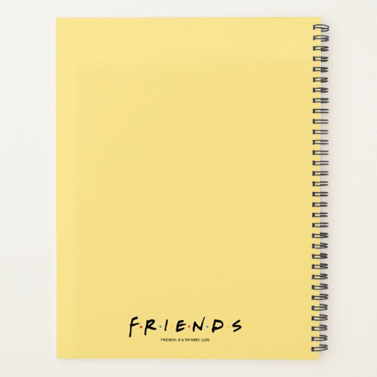 FRIENDS™ | Chandler Chibi Planner (Achterkant)