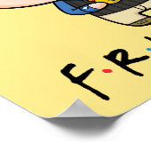 FRIENDS™ | Chandler Chibi Poster (Hoek)