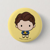 FRIENDS™ | Chandler Chibi Ronde Button 5,7 Cm (Voorkant)