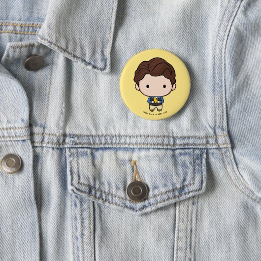 FRIENDS™ | Chandler Chibi Ronde Button 5,7 Cm (In situ)