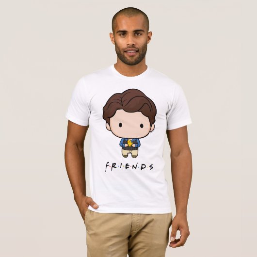 FRIENDS™ | Chandler Chibi T-shirt (Voorkant volledig)