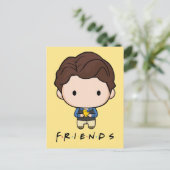 FRIENDS™ | Chandler Chibi Uitnodiging Briefkaart (Staand voorkant)
