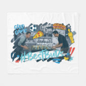 FRIENDS™ | Chandler & Joey - Beste knoppen Fleece Deken (Voorkant (Horizontaal))