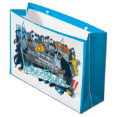 FRIENDS™ | Chandler & Joey - Beste knoppen Groot Cadeauzakje (Voorkant Gekanteld)