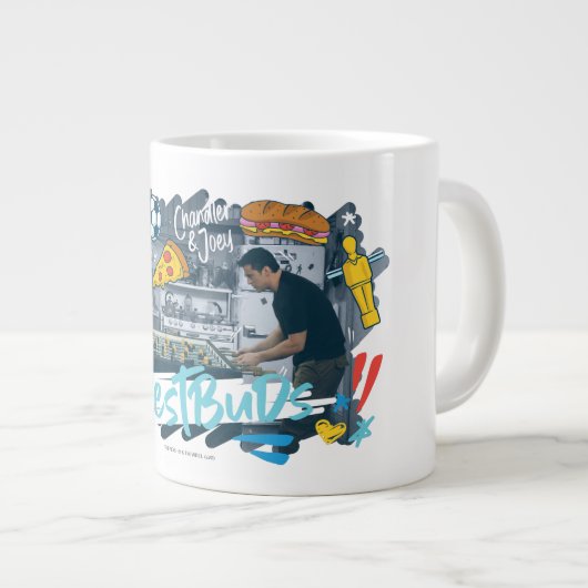 FRIENDS™ | Chandler & Joey - Beste knoppen Grote Koffiekop (Voorkant rechts)