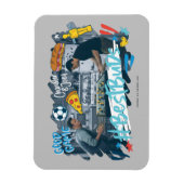 FRIENDS™ | Chandler & Joey - Beste knoppen Magneet (Verticaal)