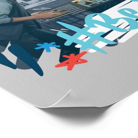 FRIENDS™ | Chandler & Joey - Beste knoppen Poster (Hoek)