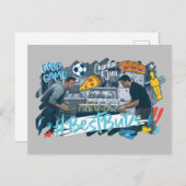 FRIENDS™ | Chandler & Joey - Beste knoppen Uitnodiging Briefkaart (Voorkant / Achterkant)