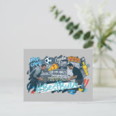 FRIENDS™ | Chandler & Joey - Beste knoppen Uitnodiging Briefkaart (Staand voorkant)