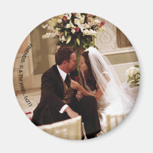 FRIENDS™   Chandler & Monica Getrouwd Magneet