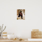FRIENDS™ | Chandler & Monica Getrouwd Poster (Keuken)