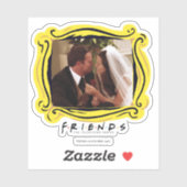FRIENDS™ | Chandler & Monica Getrouwd Sticker (Vel)