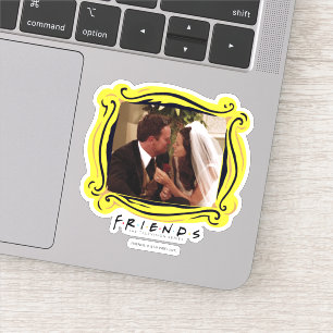 FRIENDS™ Chandler & Monica Getrouwd Sticker