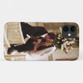 FRIENDS™ | Chandler & Monica Married Case-Mate iPhone Case (Achterkant (horizontaal))
