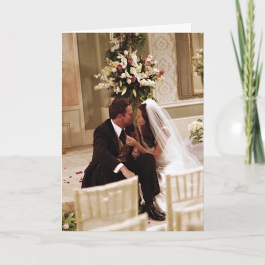 FRIENDS™ | Chandler & Monica Married Kaart (Voorkant)