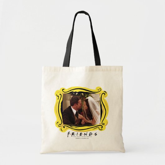FRIENDS™ | Chandler & Monica Married Tote Bag (Voorkant)