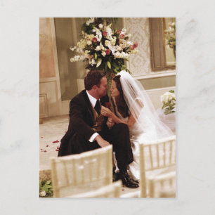 FRIENDS™   Chandler & Monica Married Uitnodiging Briefkaart
