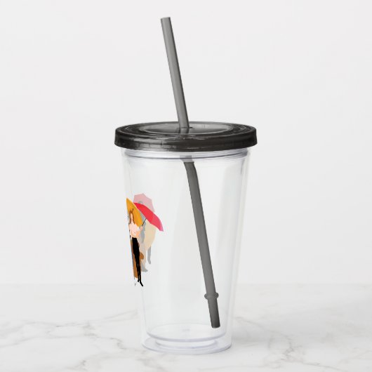 FRIENDS™ Character Silhouette Acryl Drinkbeker (Links)