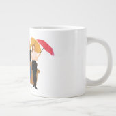 FRIENDS™ Character Silhouette Grote Koffiekop (Rechts)