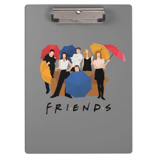 FRIENDS™ Character Silhouette Klembord (Voorkant)