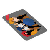 FRIENDS™ Character Silhouette Magneet (Rechterzijde)