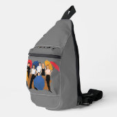 FRIENDS™ Character Silhouette Sling Bag (Rechterhoek)