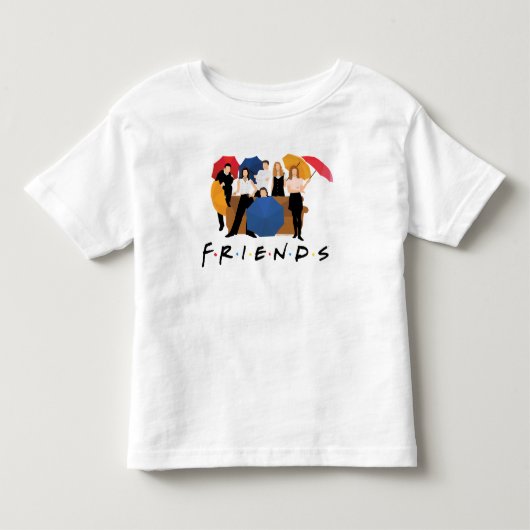 FRIENDS™ Character Silhouette T-Shirt (Voorkant)