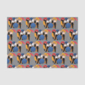 FRIENDS™ Character Silhouette Tissuepapier (Voorkant)