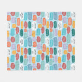 FRIENDS™ Citaatpatroon Fleece Deken (Voorkant (Horizontaal))