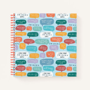 FRIENDS™ Citaatpatroon Notitieboek