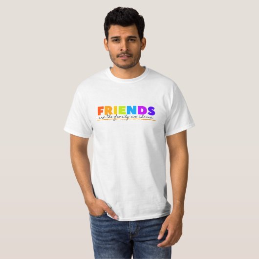Friends Classic T-shirt (Voorkant volledig)
