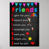 Friends Classroom Poster (Voorkant)