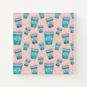 FRIENDS™ | Coffee Coffee Coffee Coffee Notitieboek (Achterkant)