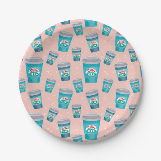 FRIENDS™ | Coffee Coffee Coffee Coffee Papieren Bordje (Voorkant)
