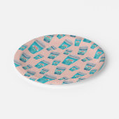 FRIENDS™ | Coffee Coffee Coffee Coffee Papieren Bordje (Gekanteld)