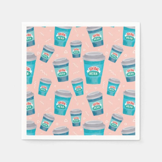 FRIENDS™ | Coffee Coffee Coffee Coffee Servet (Voorkant)