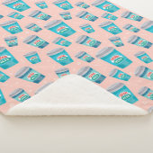 FRIENDS™ | Coffee Coffee Coffee Coffee Sherpa Deken (3/4)