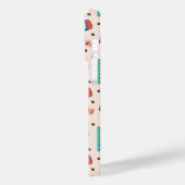 FRIENDS™ | Coffee-patroonpatroon met wieltjes Case-Mate iPhone Case (Achterkant / Links)