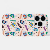 FRIENDS™ | Coffee-patroonpatroon met wieltjes Case-Mate iPhone Case (Achterkant (horizontaal))