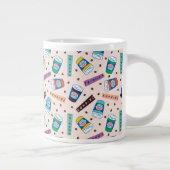 FRIENDS™ | Coffee-patroonpatroon met wieltjes Grote Koffiekop (Rechts)