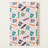 FRIENDS™ | Coffee-patroonpatroon met wieltjes Planner (Achterkant)