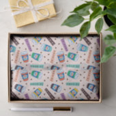 FRIENDS™ | Coffee-patroonpatroon met wieltjes Tissuepapier (Geschenk)