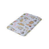 FRIENDS™ Colorful Cartoon Pattern Badmat (Gekanteld)