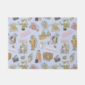 FRIENDS™ Colorful Cartoon Pattern Deurmat (Voorkant)